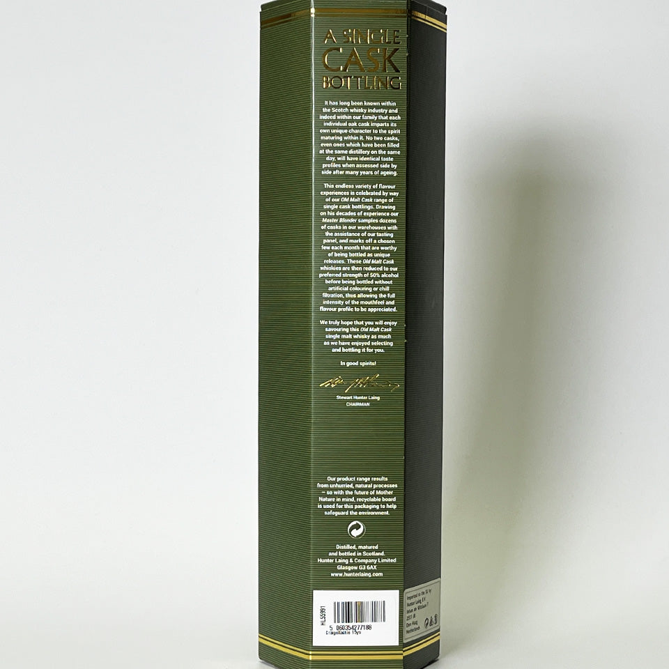 ウィスキー_スペイサイド/THE OLD MALT CASK CRAIGELLACHIE SINGLE CASK(ザ・オールド・モルト・カスク クライゲラキ シングル・カスク)15年 2006【正規輸入品】