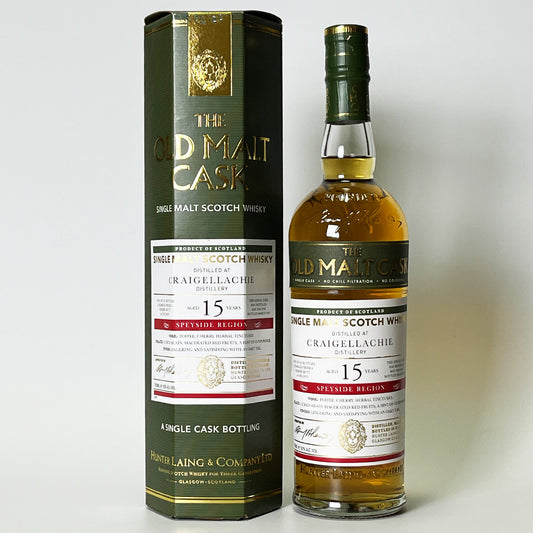 ウィスキー_スペイサイド/THE OLD MALT CASK CRAIGELLACHIE SINGLE CASK(ザ・オールド・モルト・カスク クライゲラキ シングル・カスク)15年 2006【正規輸入品】