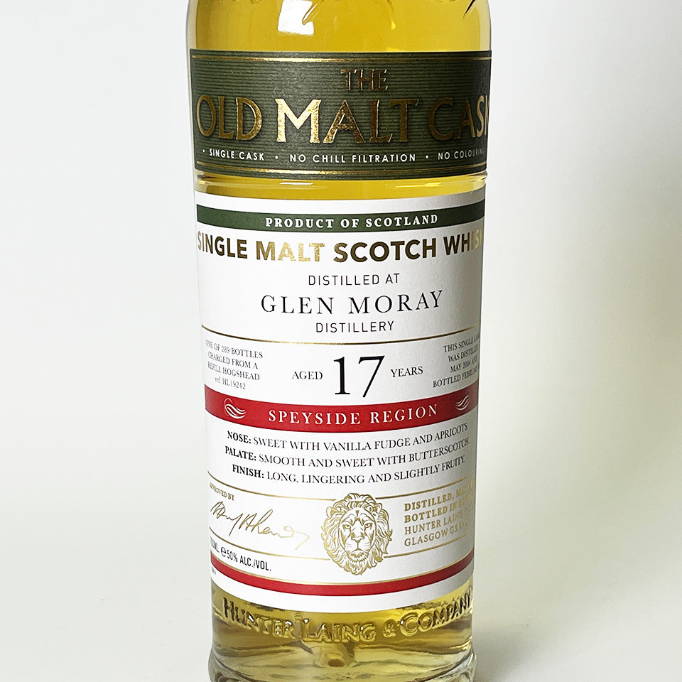 ウィスキー_スペイサイド/THE OLD MALT CASK GLEN MORAY SINGLE CASK(ザ・オールド・モルト・カスク グレン・マレイ シングル・カスク)17年 2004【正規輸入品】