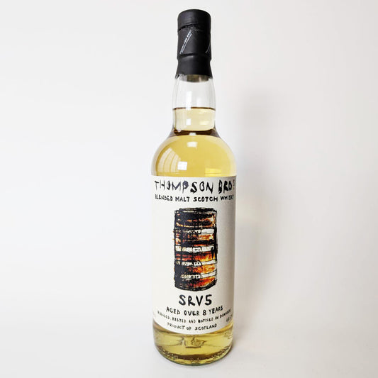 ウィスキー_ブレンデッド・モルト/THOMPSON BROS BLENDED MALT SCOTCH WHISKY SRV5(トンプソン・ブラザース ブレンデッド・モルト) 8年熟成【正規輸入品】