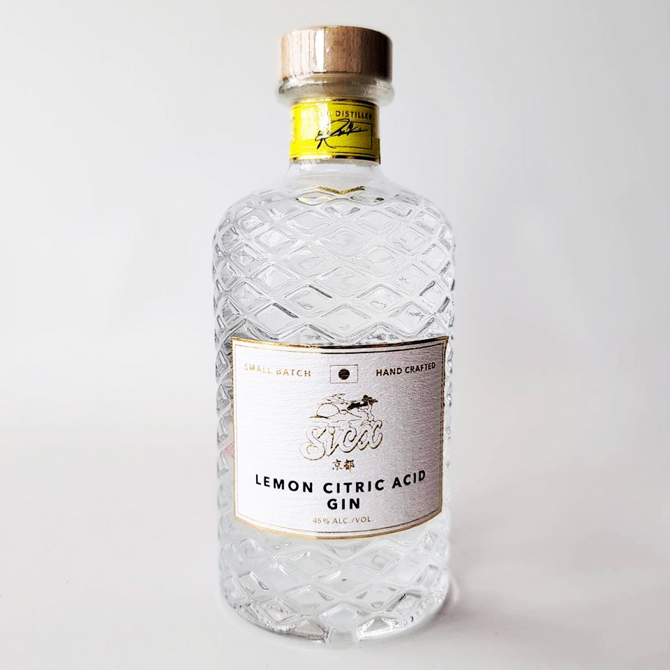 ジン_国産／SiCX KYOTO LEMON CITRIC ACID GIN（SiCX京都 レモン・シトリック・アシッド[クエン酸] ジン）