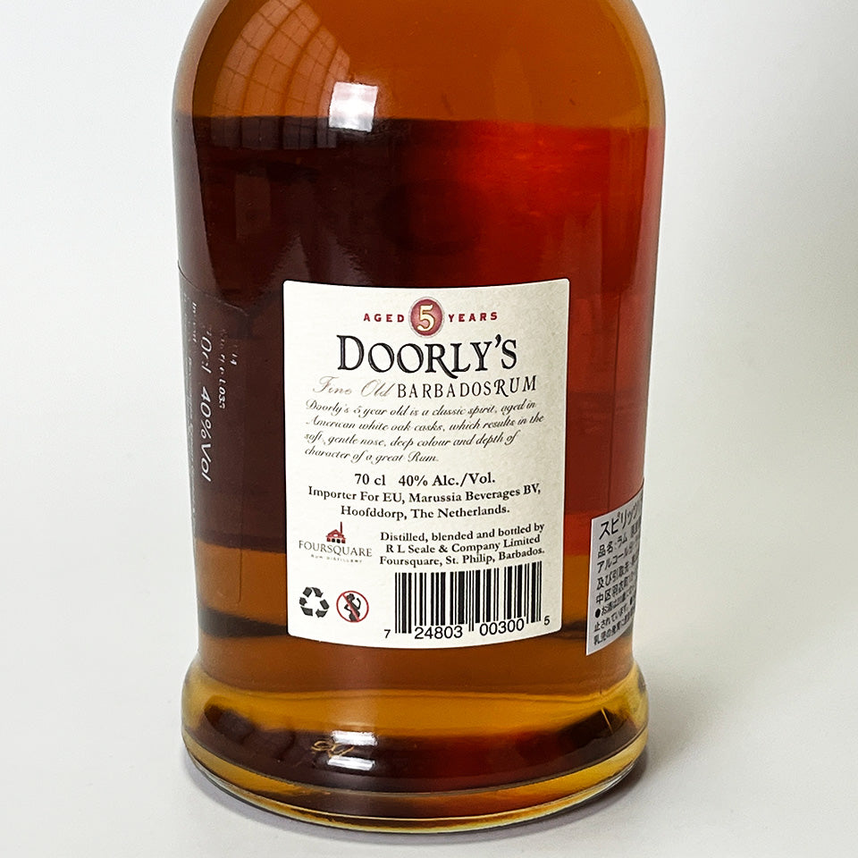 ラム／FOUR SQUARE DOORLY’S（フォースクエア ドーリーズ）5年