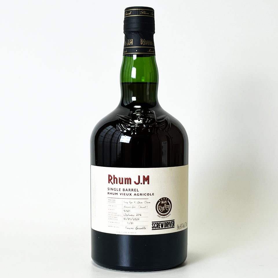 ラム／Rhum J.M SINGLE CASK 6年 2016 FOR KING RUM x SCREW DRIVER【正規輸入品】
