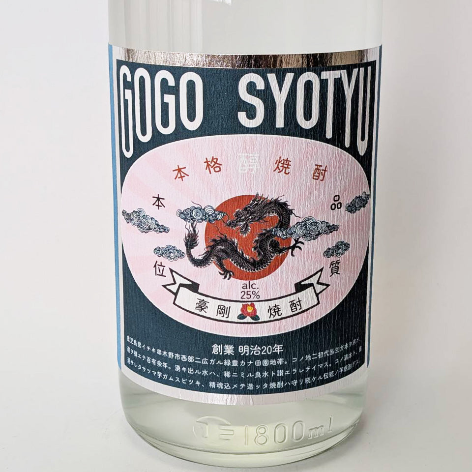 芋焼酎_田崎酒造／市来焼酎 GOGO（豪剛焼酎）