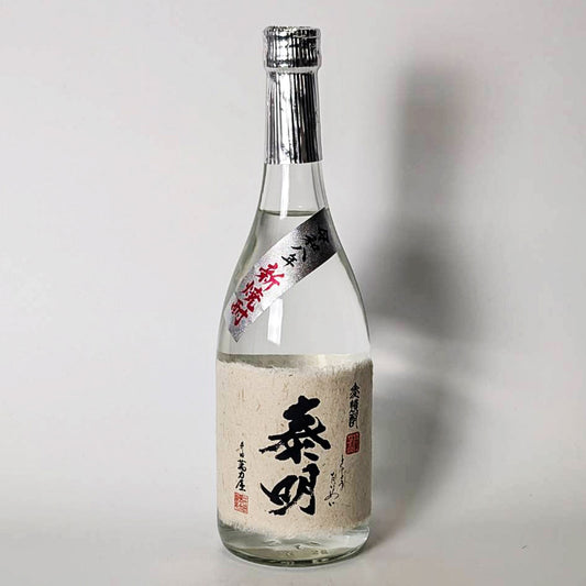 麦焼酎_藤居醸造／特蒸 泰明（とくじょう たいめい）新焼酎（令和8年）