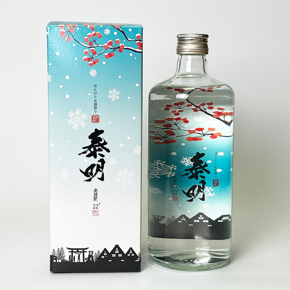 麦焼酎_藤居醸造／ほんのりお湯割り 特蒸 泰明（たいめい）