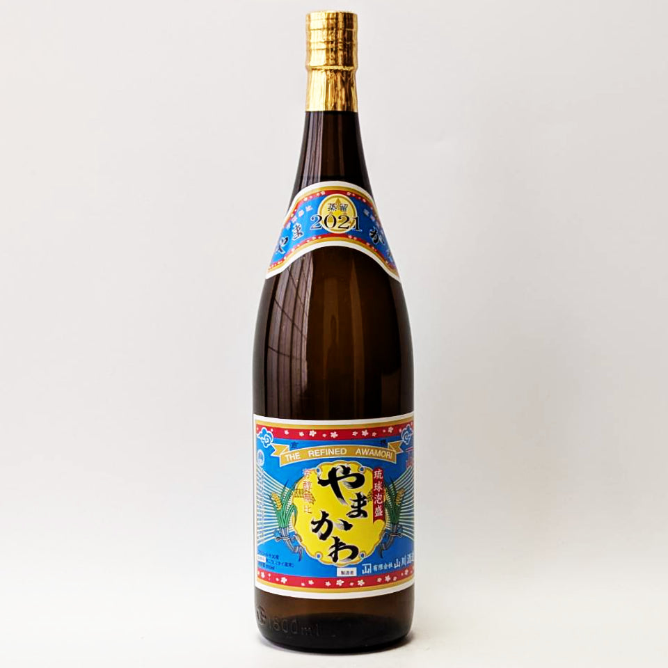琉球泡盛_山川酒造／やまかわ 荒濾過 3年古酒 25度 – 地酒専門店 酒の