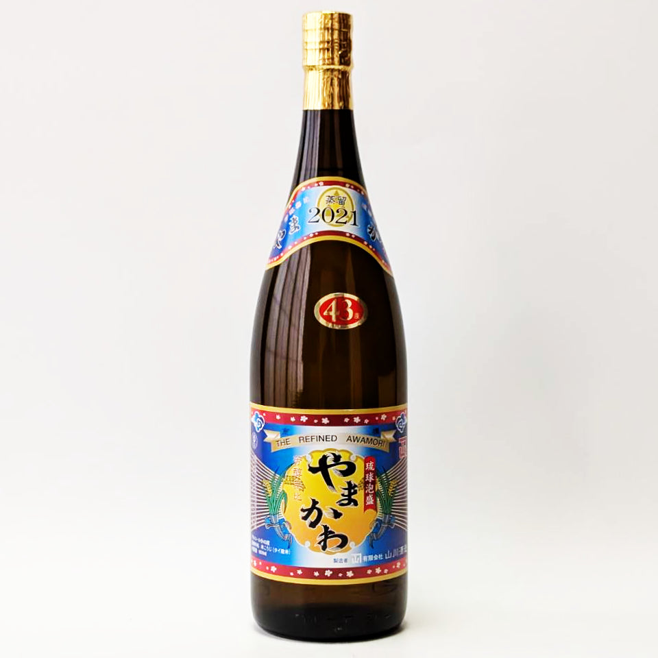 琉球泡盛_山川酒造／やまかわ 43度