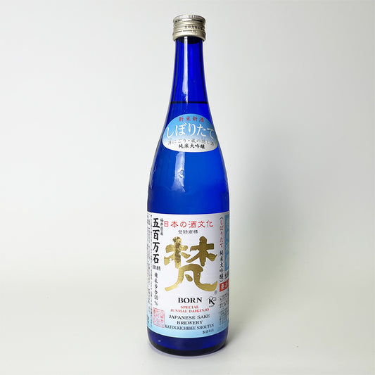 梵（ぼん） 梵の初雪 純米大吟醸 五百万石 しぼりたて うすにごり 生原酒 （令和6醸造年度）