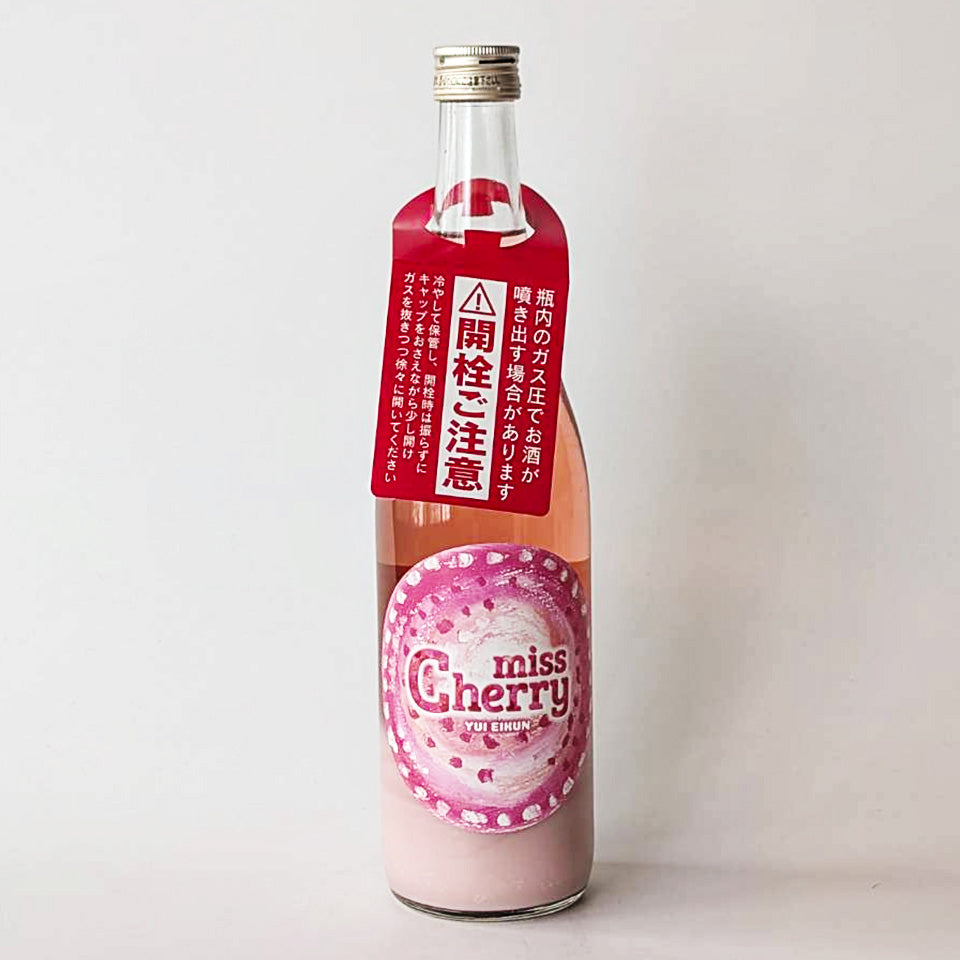 Hidekun Miss Cherry Pink Nigori Nama (brewed in 2024)