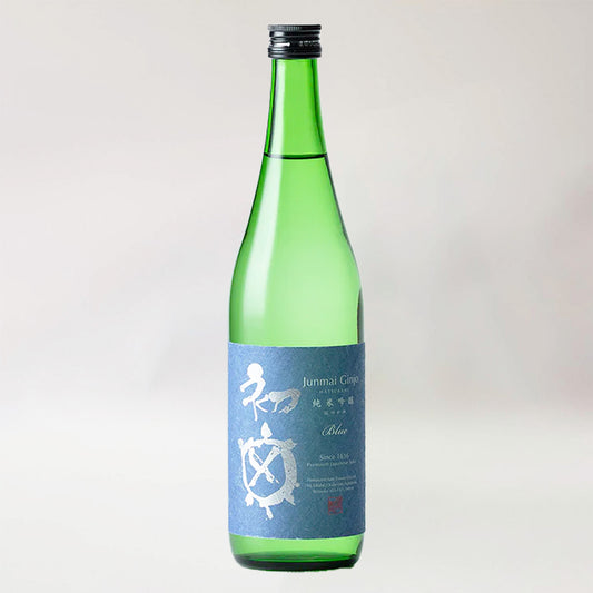 初亀 純米吟醸 Blue うすにごり 火入れ（令和6醸造年度）