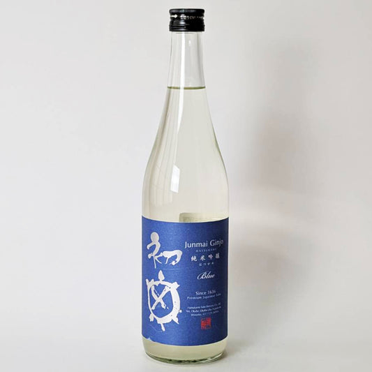 Hatsukame Junmai Ginjo Blue Lightly Cloudy Pasteurized (2024 brewing year)