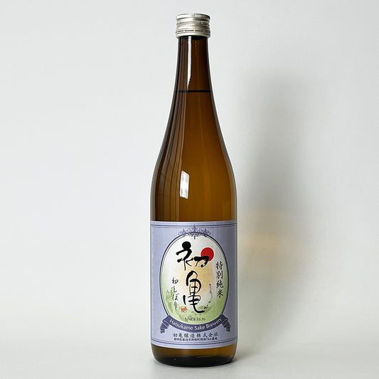 初亀 特別純米 初しぼり 生原酒（令和7醸造年度）