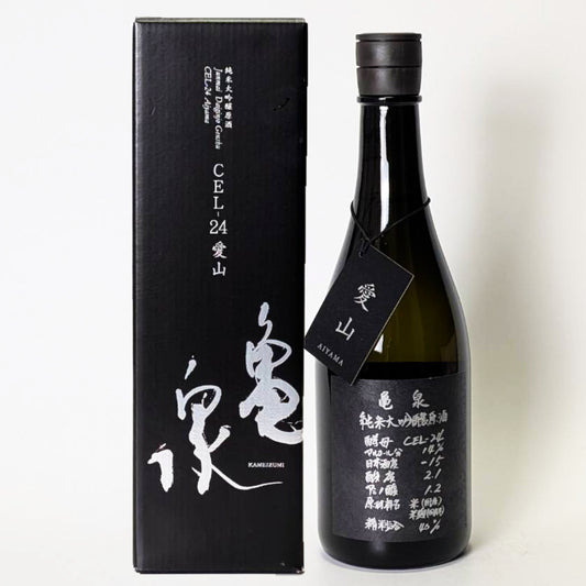 龜泉純米大吟釀未高溫消毒清酒 CEL-24 藍山巴氏消毒（令和 6 釀造年份）