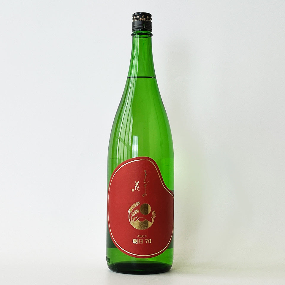 Mansaku no Hana Junmaishu Junmai Asahi 70, pasteurized once, unpasteurized (brewed in 2024)