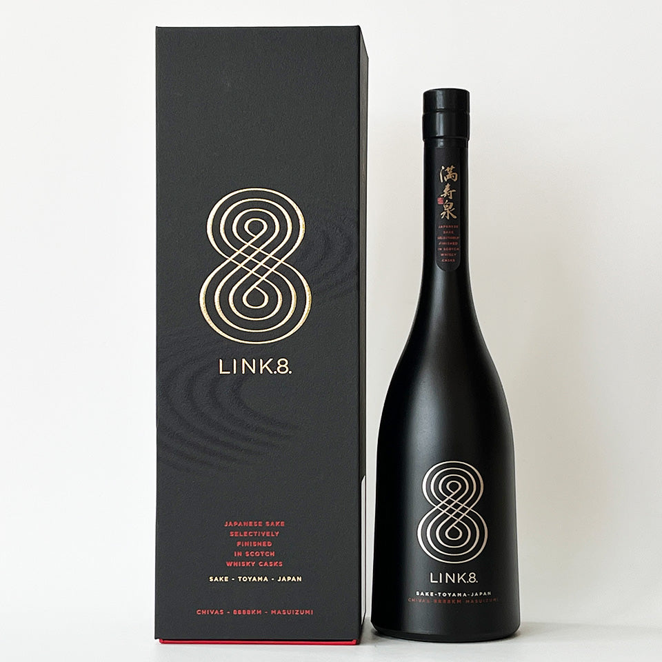 満寿泉 LINK.8.（リンク8）シーバスリーガル樽熟成