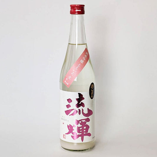 流輝(るか) 純米吟醸 秋田酒こまち 薄桃色（うすももいろ）無濾過 生（令和7醸造年度）