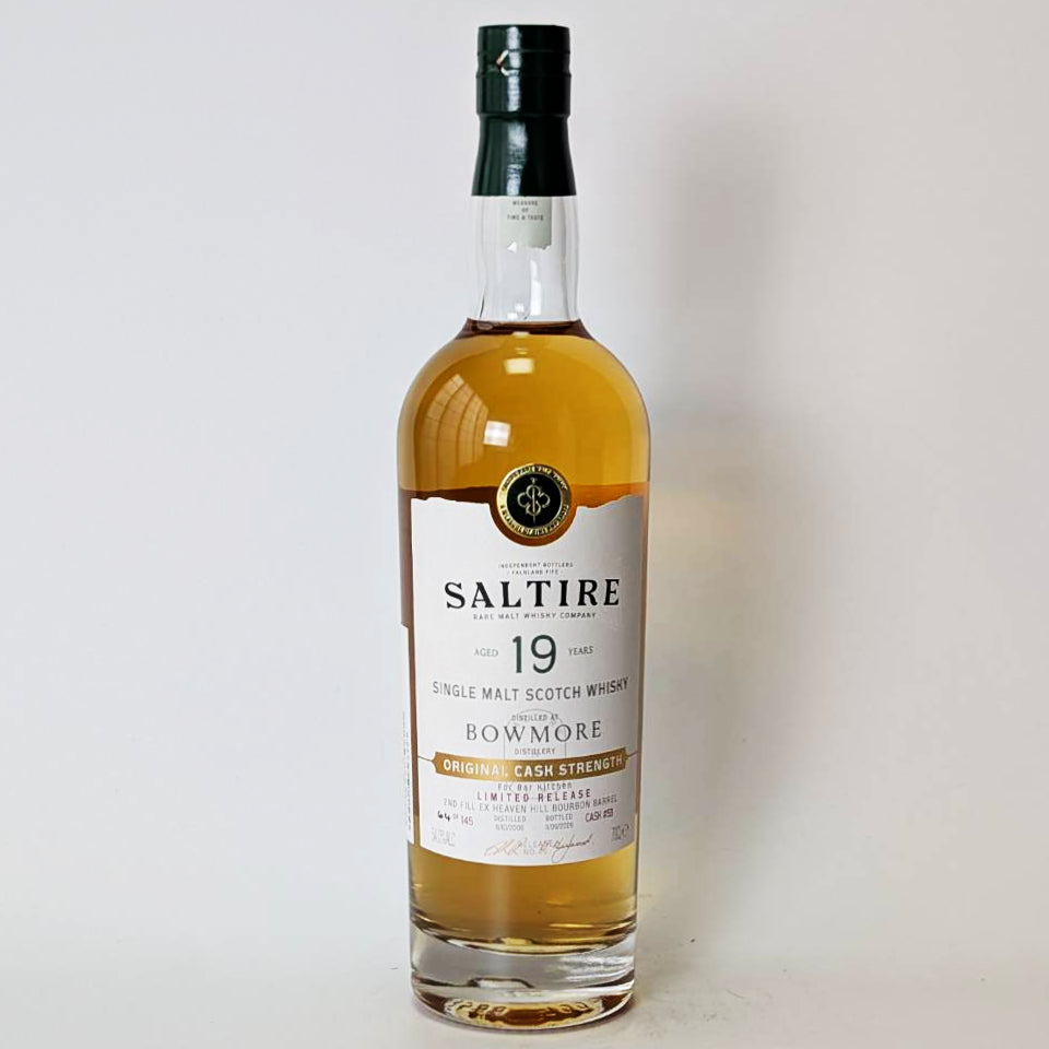 ウィスキー_アイラ／Saltire Rare Malt Bowmore for Bar Kitchen（ソルティア・レアモルト ボウモア）19年 2006【正規輸入品】
