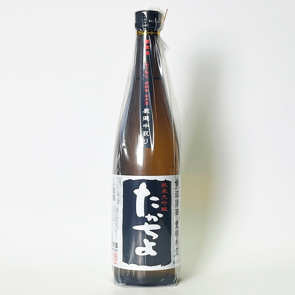 高千代 たかちよ BLACK 純米大吟醸 中取り 扁平精米 無調整 生原酒（令和7醸造年度）