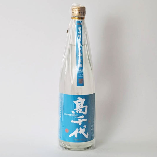 高千代（たかちよ）純米吟醸 AQUAMARINE うおぬま山田錦 無濾過 生原酒（令和7醸造年度）