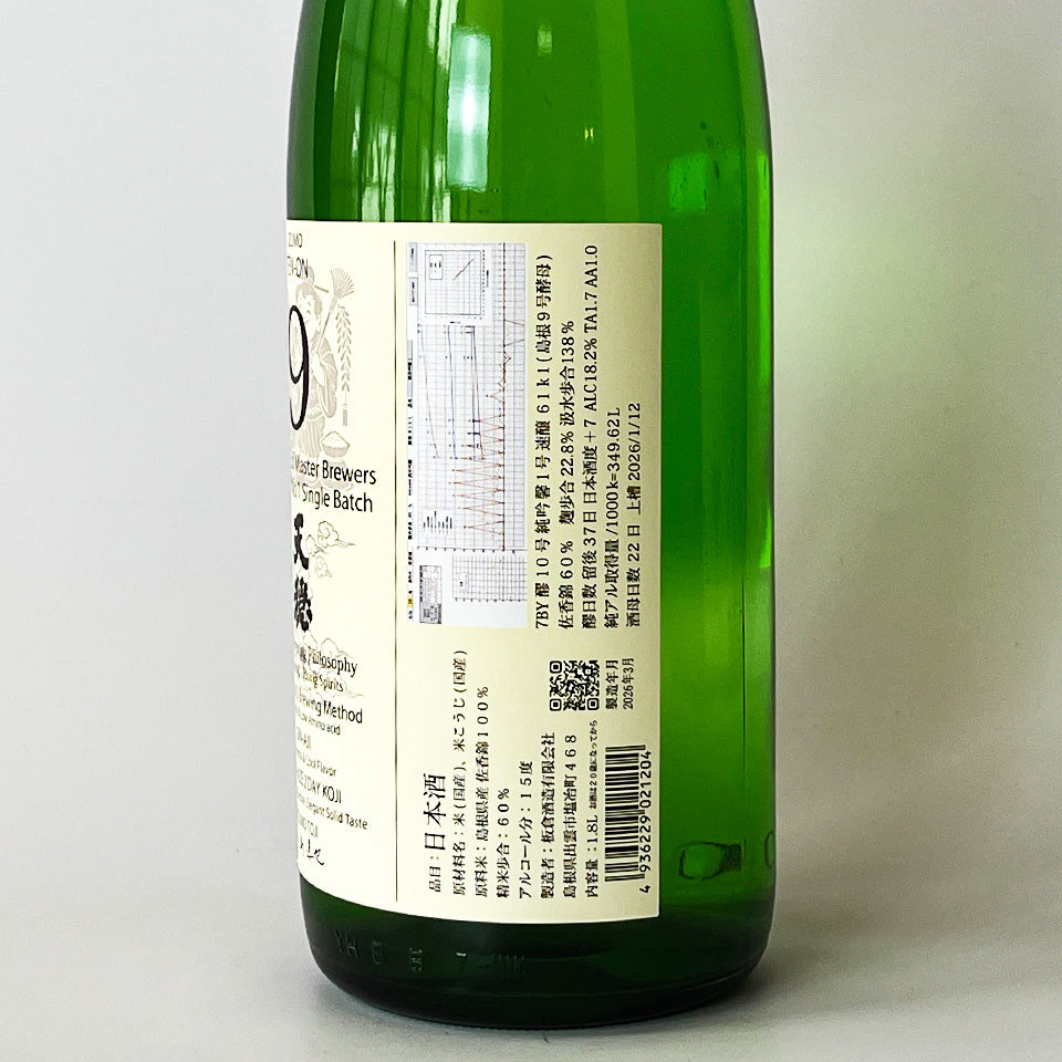 Tenon No.9 First Pasteurization (2024 brewing year)