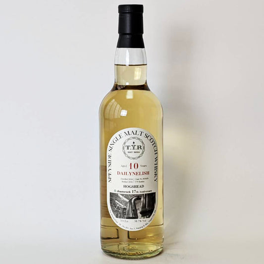 ウィスキー_スペイサイド／DAILYNELISH DAILUAINE DISTILLERY（ダライヌリッシュ ダルユーイン蒸留所）10年 2016 T.I.R for shamrock 17th anniversary【正規輸入品】