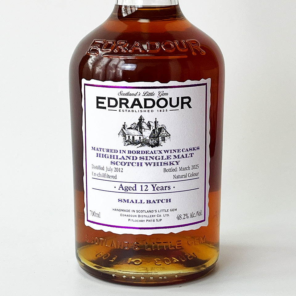 ウィスキー_ハイランド／EDRADOUR BORDEAUX WINE CASK MATURED