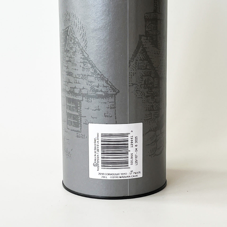 ウィスキー_ハイランド／EDRADOUR ESTREMADURA WINES CASK FINISH CASK STRENGTH（エドラダワー ポートスタイル・ワイン樽熟成）15年 2010【正規輸入品】