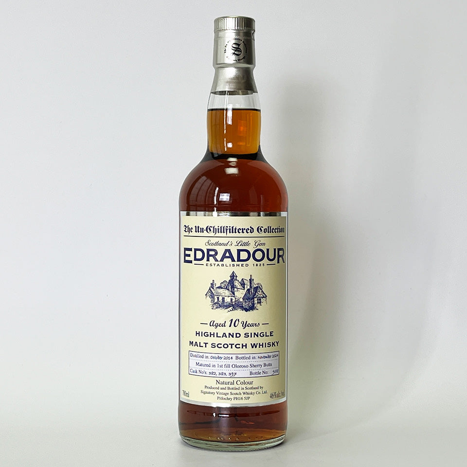 Highland Whisky / Edradour Matured in Oloroso Sherry Casks 10 Year 2014 [Official Import]