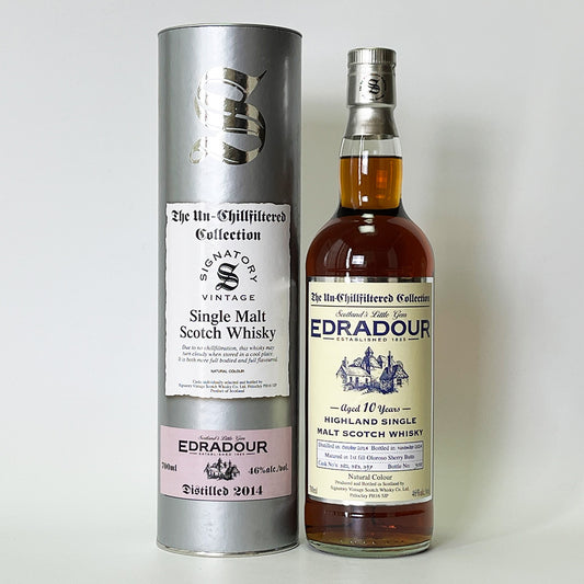 Highland Whisky / Edradour Matured in Oloroso Sherry Casks 10 Year 2014 [Official Import]