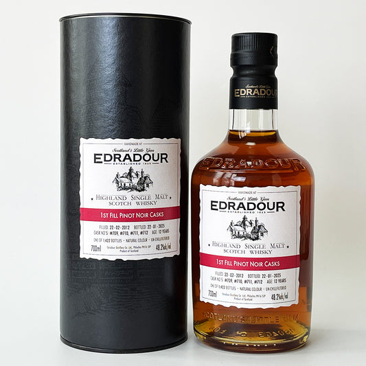 ウィスキー_ハイランド／EDRADOUR PINOT NOIR CASK（エドラダワー ピノ・ノワール・ワイン樽）12年 2012【正規輸入品】