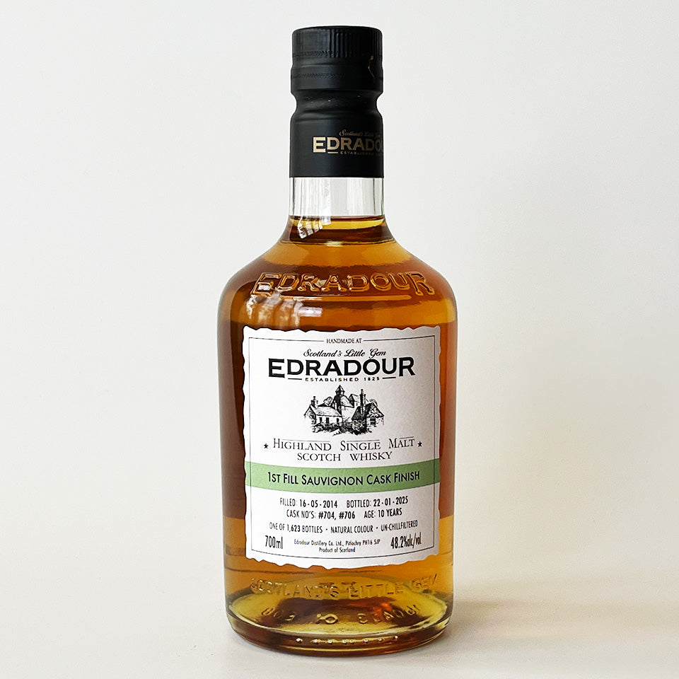 ウィスキー_ハイランド／EDRADOUR SAUVIGNON BLANC CASK FINISH（エドラダワー ソービニヨン・ブラン・ワイン樽フィニッシュ）10年 2014【正規輸入品】