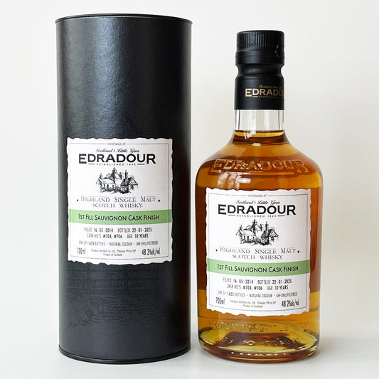 ウィスキー_ハイランド／EDRADOUR SAUVIGNON BLANC CASK FINISH（エドラダワー ソービニヨン・ブラン・ワイン樽フィニッシュ）10年 2014【正規輸入品】