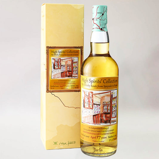 ウィスキー_ハイランド／High Spirits Croftengea From Lochlomond（ハイスピリッツ クロフテンギア ロッホ・ローモンド）17年 2007【正規輸入品】