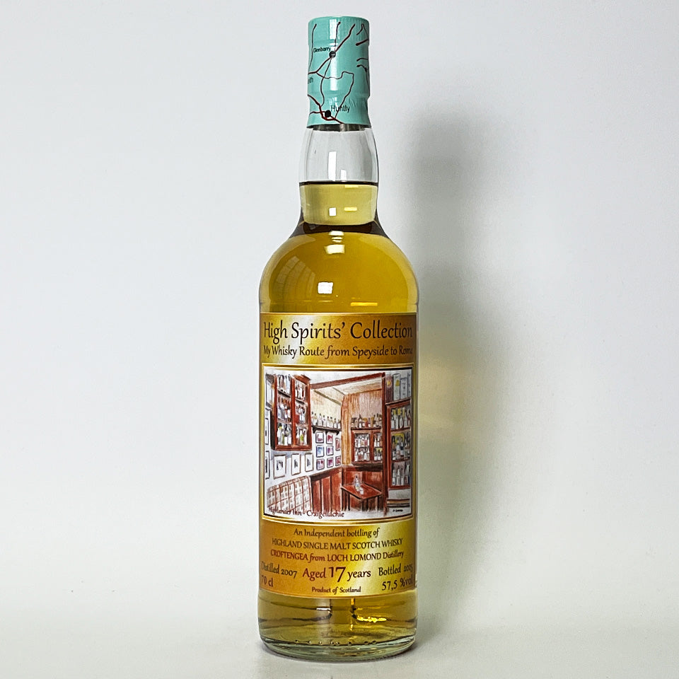 ウィスキー_ハイランド／High Spirits Croftengea From Lochlomond（ハイスピリッツ クロフテンギア ロッホ・ローモンド）17年 2007【正規輸入品】