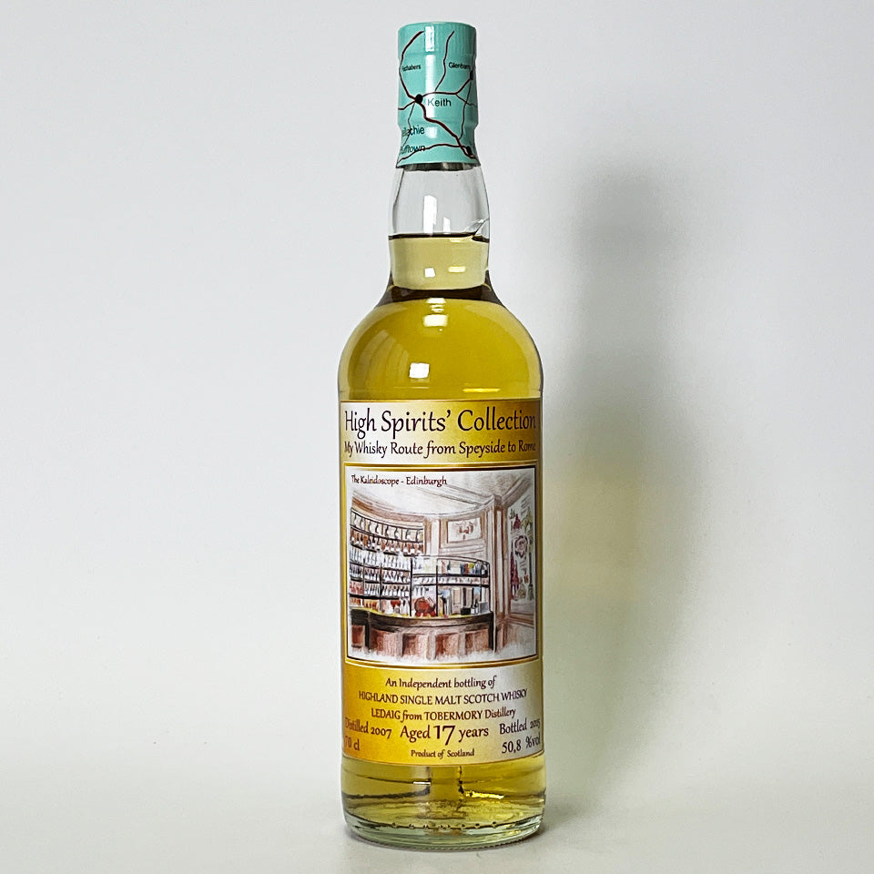 ウィスキー_アイランズ／High Spirits Ledaig From Tobermory（ハイスピリッツ レダイグ トバモリー）17年 2007【正規輸入品】