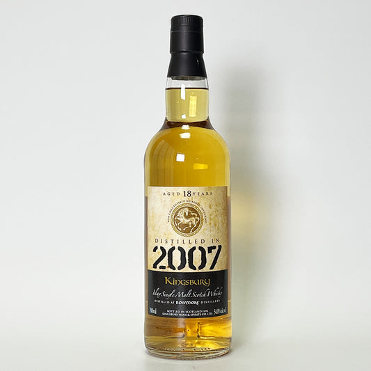 ウィスキー_アイラ／Kingsbury Bowmore（キングスバリー ボウモア カスク・ストレングス）18年 2007【正規輸入品】