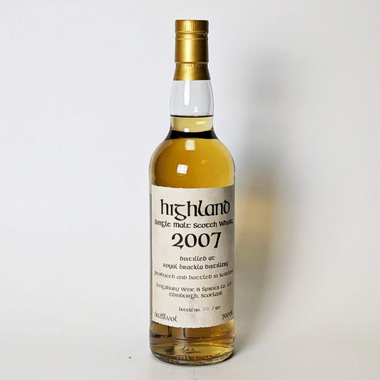 ウィスキー_ハイランド／Kingsbury Celtic Royal Brackla（キングスバリー ケルティック ロイヤル・ブラックラ）18年 2007【正規輸入品】