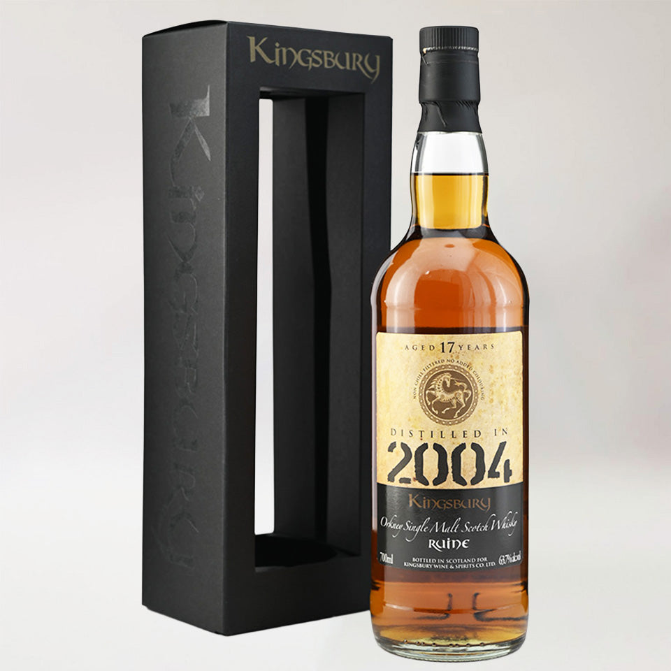 ウィスキー_アイランズ／Kingsbury Oakney Ruine（キングスバリー オークニー ルーイーン カスク・ストレングス）17年 2004【正規輸入品】
