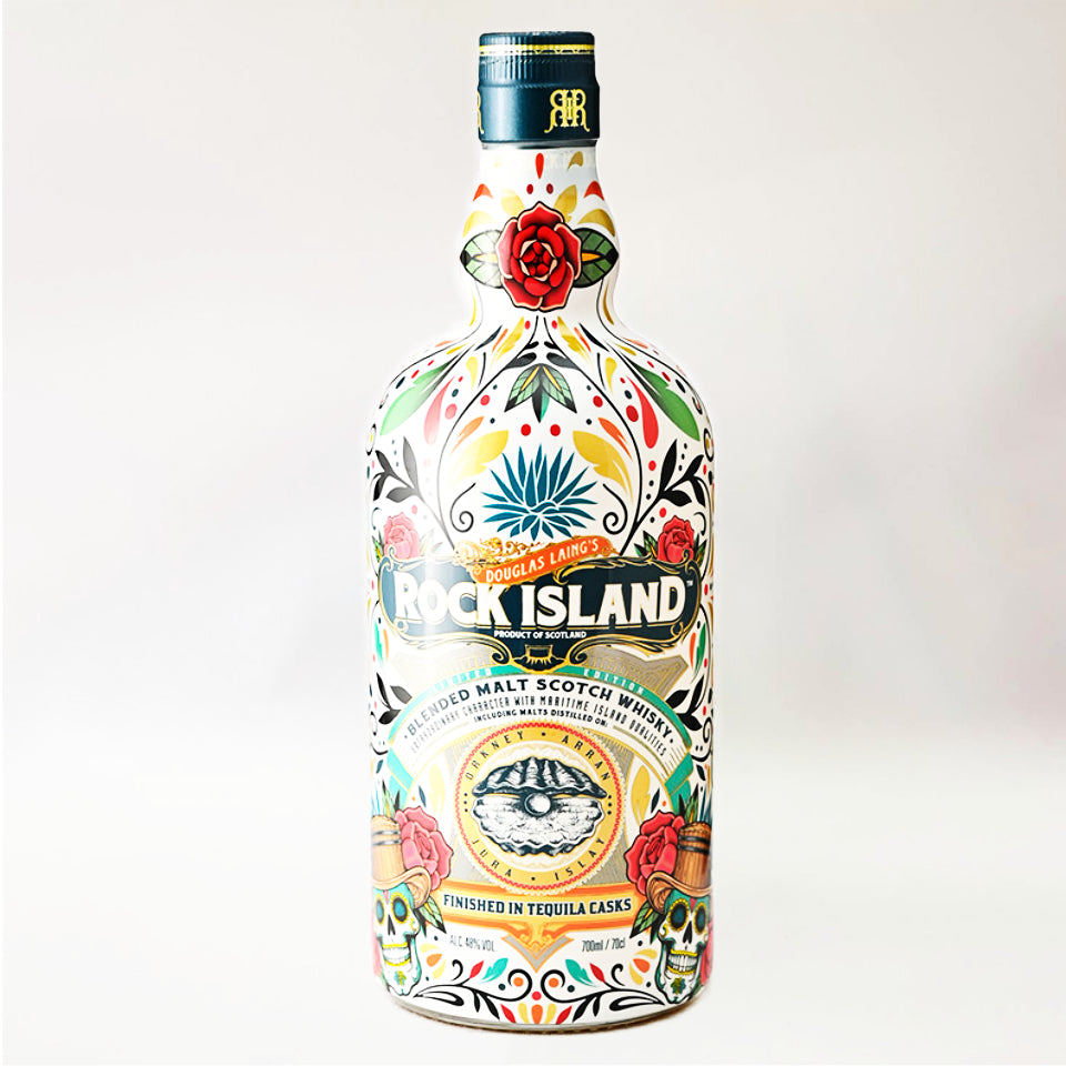 ウィスキー_アイランズ／ROCK ISLAND TEQUILA CASK FINISH（ダグラス・レイン ロック・アイランド テキーラ・カスク・フィニッシュ）【正規輸入品】