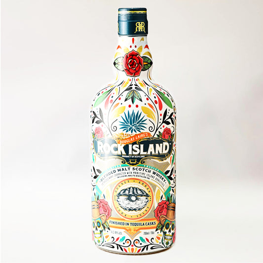 ウィスキー_アイランズ／ROCK ISLAND TEQUILA CASK FINISH（ダグラス・レイン ロック・アイランド テキーラ・カスク・フィニッシュ）【正規輸入品】