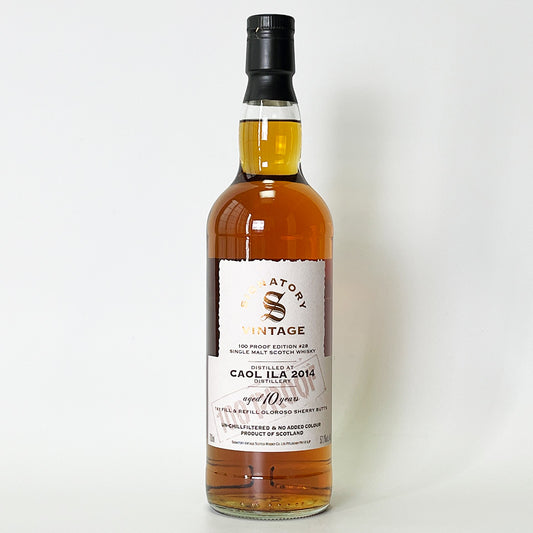 Islay Whisky / SIGNATORY VINTAGE 100 PROOF EDITION CAOL ILA (Signature Vintage 100 Proof Edition Caol Ila) 10 Year Old 2014 [Official Import]