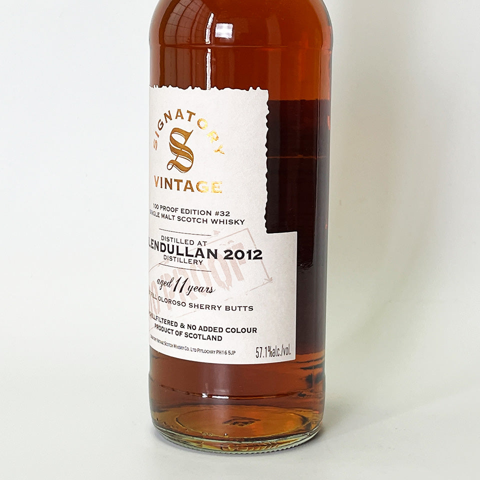Speyside Whisky / SIGNATORY VINTAGE 100 PROOF EDITION GLENDULLAN 11 Year Old 2012 [Official Import]
