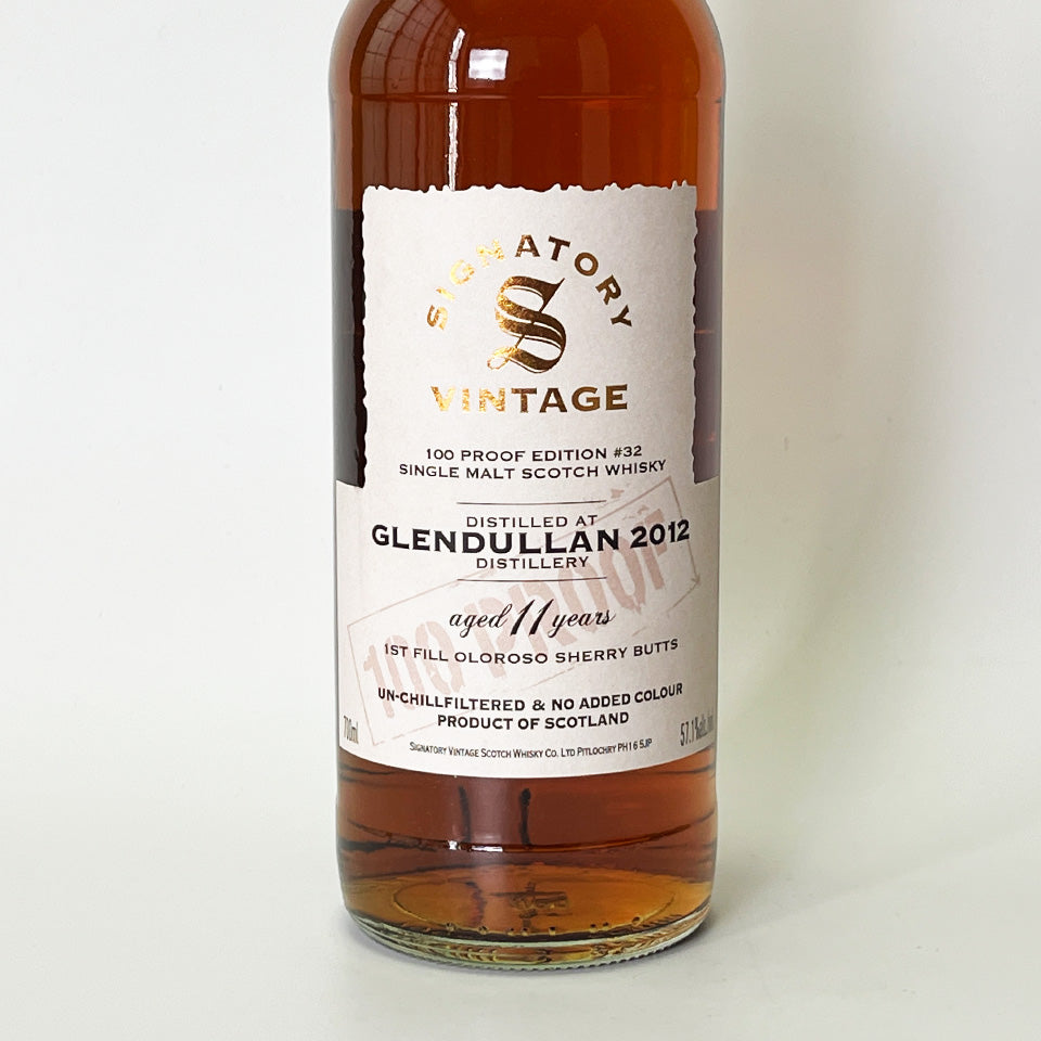 Speyside Whisky / SIGNATORY VINTAGE 100 PROOF EDITION GLENDULLAN 11 Year Old 2012 [Official Import]
