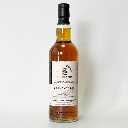 Whisky Islands / SIGNATORY VINTAGE 100 PROOF EDITION ORKNEY (HP) (Signature Vintage 100 Proof Edition Orkney Highland Park) 10 Year Old 2014 [Official Import]