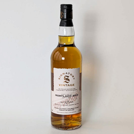 ウィスキー_スペイサイド／SIGNATORY VINTAGE 100 PROOF MORTLACH（シグナトリー・ヴィンテージ 100プルーフ・エディション モートラック）12年 2013【正規輸入品】
