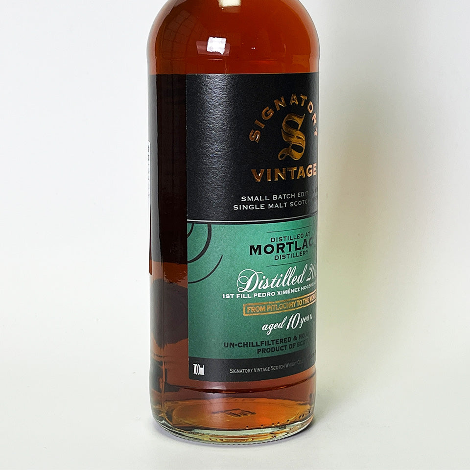 ウィスキー_スペイサイド／SIGNATORY VINTAGE SMALL BATCH EDITION MORTLACH（シグナトリー・ヴィンテージ スモール・バッチ・エディション モートラック）10年 2014【正規輸入品】