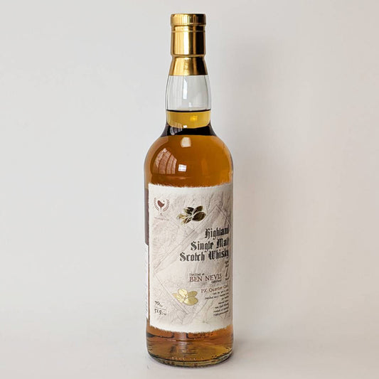 ウィスキー_ハイランド／THE WHISKY FIND Ode to Immortality Ben Nevis 2017 PX Quarter Finish（オード・トゥ・インモータリティー ベン・ネヴィス シェリー・ペドロヒメネス樽フィニッシュ）7年 2017【正規輸入品】