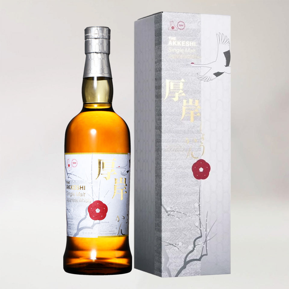 ウィスキー_国産／厚岸（あっけし） シングル・モルト・ジャパニーズ・ウイスキー 小寒（しょうかん）
