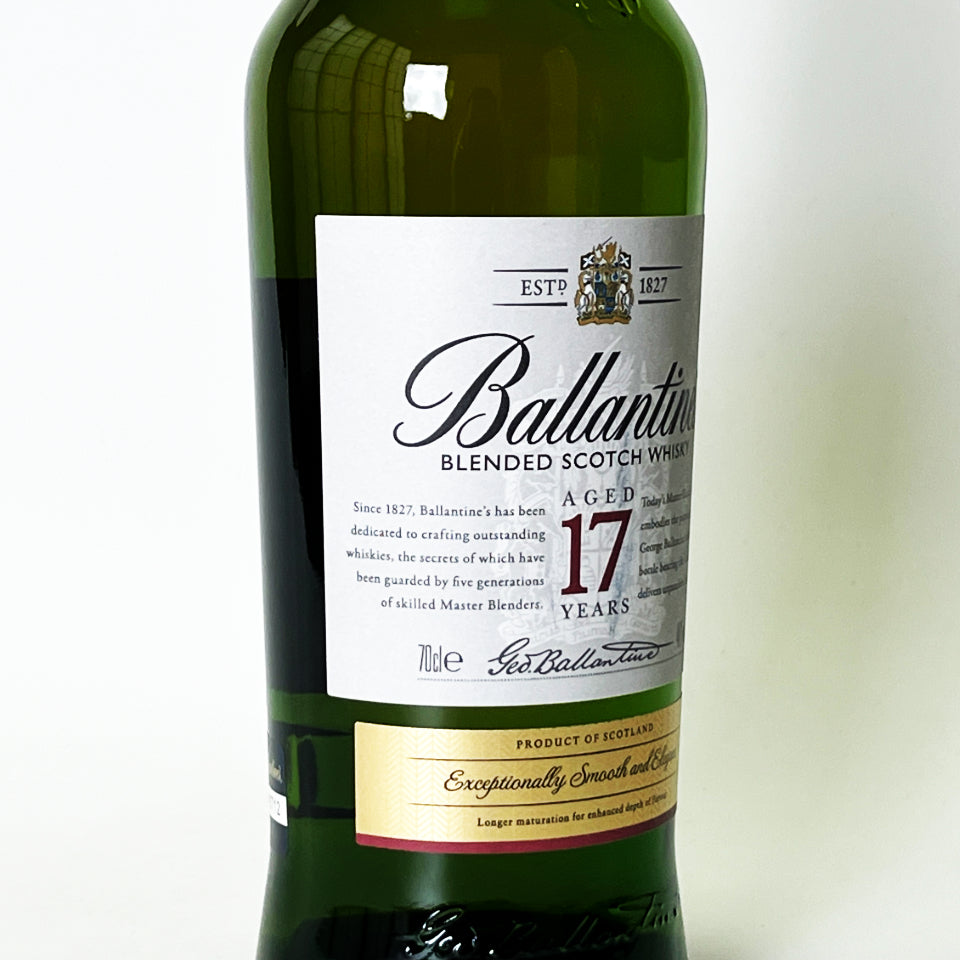 ウィスキー_ブレンデッド／Ballantine's（バランタイン）17年【正規輸入品】